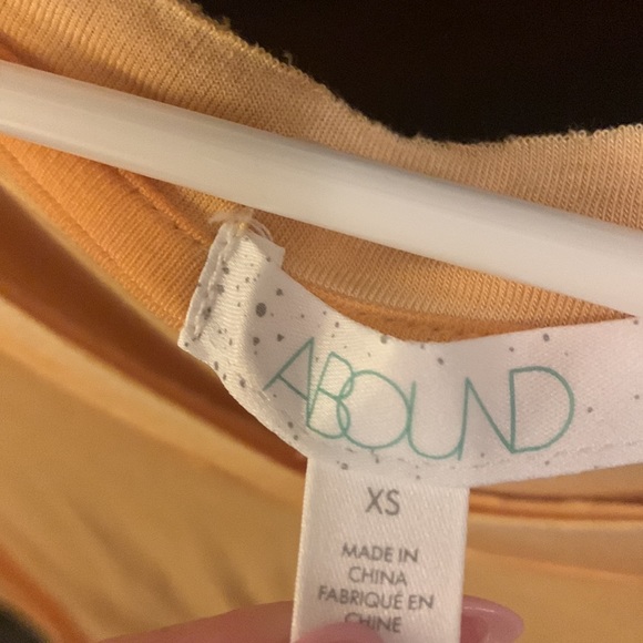 Yellow Short Sleeve Shirt from Abound Brand, Size XS - Picture 2 of 2